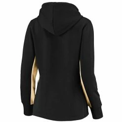 Women's Fanatics Branded Black/Gold New Orleans Saints Game Ready Pullover Hoodie -Metaverse shop unnamed file 32305