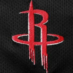 Men's Fanatics Branded Black/Red Houston Rockets Wordmark Logo Practice Shorts -Metaverse shop unnamed file 32310