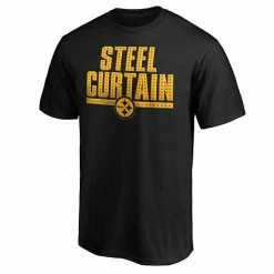 Men's Fanatics Branded Black Pittsburgh Steelers Big & Tall Hometown T-Shirt -Metaverse shop unnamed file 32327