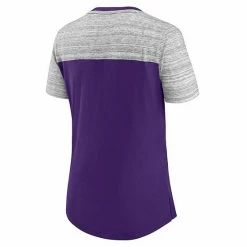 Women's Fanatics Branded Purple/Heathered Gray Minnesota Vikings Close Quarters V-Neck T-Shirt 5 Women's Fanatics Branded Purple/Heathered Gray Minnesota Vikings Close Quarters V-Neck T-Shirt -Metaverse shop unnamed file 3238