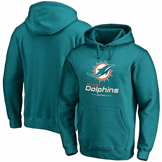 Men's Fanatics Branded Aqua Miami Dolphins Team Lockup Pullover Hoodie 3 Men's Fanatics Branded Aqua Miami Dolphins Team Lockup Pullover Hoodie