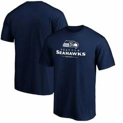 Men's Fanatics Branded College Navy Seattle Seahawks Big & Tall Team Logo Lockup T-Shirt -Metaverse shop unnamed file 32421
