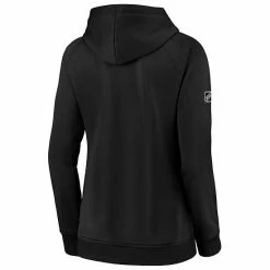 Women's Fanatics Branded Black New Jersey Devils Authentic Pro Travel Train Raglan Full-Zip Hoodie -Metaverse shop unnamed file 32458