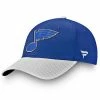 Men's Fanatics Branded Blue St. Louis Blues 2021 Stanley Cup Playoffs Bound Locker Room Structured Adjustable Hat