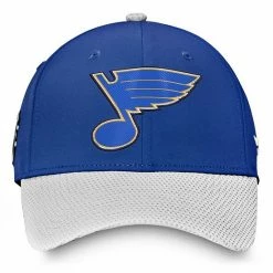 Men's Fanatics Branded Blue St. Louis Blues 2021 Stanley Cup Playoffs Bound Locker Room Structured Adjustable Hat -Metaverse shop unnamed file 32508