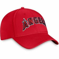 Men's Fanatics Branded Red Los Angeles Angels Core Flex Hat -Metaverse shop unnamed file 32517