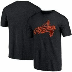 Men's Fanatics Branded Black San Francisco Giants Gigantes Hometown Collection Tri-Blend T-Shirt -Metaverse shop unnamed file 32524
