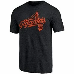 Men's Fanatics Branded Black San Francisco Giants Gigantes Hometown Collection Tri-Blend T-Shirt -Metaverse shop unnamed file 32525