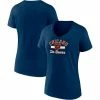 Women's Fanatics Branded Navy Chicago Bears Slogan V-Neck T-Shirt -Metaverse shop unnamed file 32534