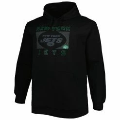Men's Fanatics Branded Black New York Jets Big & Tall Pop Of Color Pullover Hoodie 4 Men's Fanatics Branded Black New York Jets Big & Tall Pop Of Color Pullover Hoodie -Metaverse shop unnamed file 32568