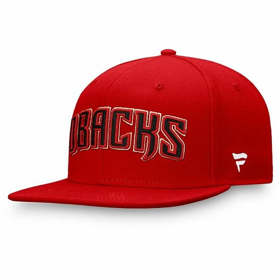 Men's Fanatics Branded Red Arizona Diamondbacks Team Core Fitted Hat Men's Fanatics Branded Red Arizona Diamondbacks Team Core Fitted Hat -Metaverse shop unnamed file 32586