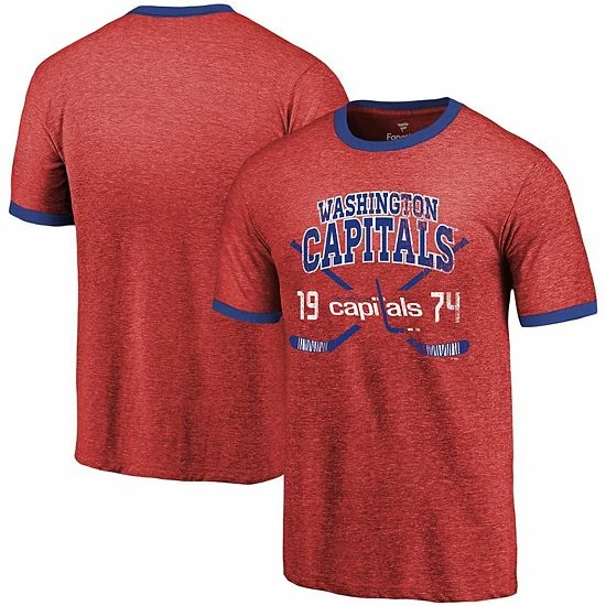 Fanatics Men's Majestic Threads Red Washington Capitals Buzzer Beater Tri-Blend Ringer T-Shirt Fanatics Men's Majestic Threads Red Washington Capitals Buzzer Beater Tri-Blend Ringer T-Shirt -Metaverse shop unnamed file 3259