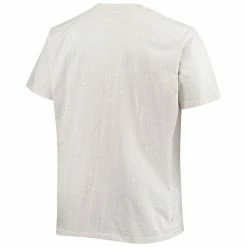 Men's Fanatics Branded Heathered Oatmeal Los Angeles Dodgers Big & Tall Cooperstown Collection Arch T-Shirt -Metaverse shop unnamed file 32599