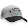 Women's Fanatics Branded Gray/Black Dallas Stars 2020 Western Conference Champions Adjustable Hat