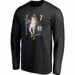 Men's Fanatics Branded Kevin Durant Black Brooklyn Nets Pick And Roll Long Sleeve T-Shirt -Metaverse shop unnamed file 3265
