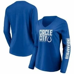 Women's Fanatics Branded Royal Indianapolis Colts Hometown Collection V-Neck Long Sleeve T-Shirt 3 Women's Fanatics Branded Royal Indianapolis Colts Hometown Collection V-Neck Long Sleeve T-Shirt -Metaverse shop unnamed file 3274