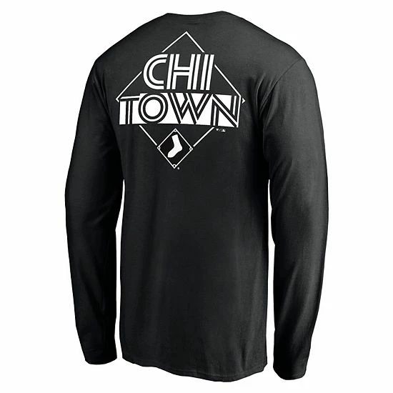 Men's Fanatics Branded Black Chicago White Sox Hometown Collection Chi Town Long Sleeve T-Shirt Men's Fanatics Branded Black Chicago White Sox Hometown Collection Chi Town Long Sleeve T-Shirt -Metaverse shop unnamed file 3278
