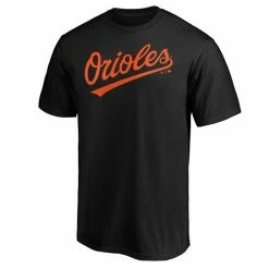 Men's Fanatics Branded Black Baltimore Orioles Official Wordmark T-Shirt 4 Men's Fanatics Branded Black Baltimore Orioles Official Wordmark T-Shirt -Metaverse shop unnamed file 32828