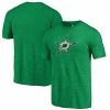 Men's Fanatics Branded Heathered Kelly Green Dallas Stars Primary Logo Tri-Blend T-Shirt -Metaverse shop unnamed file 32833
