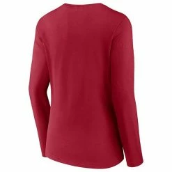 Women's Fanatics Branded Scarlet San Francisco 49ers Drive Forward V-Neck Long Sleeve T-Shirt 5 Women's Fanatics Branded Scarlet San Francisco 49ers Drive Forward V-Neck Long Sleeve T-Shirt -Metaverse shop unnamed file 32969
