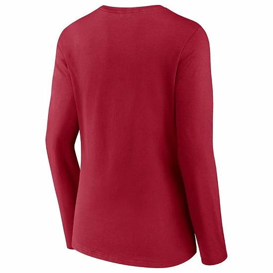 Women's Fanatics Branded Scarlet San Francisco 49ers Drive Forward V-Neck Long Sleeve T-Shirt Women's Fanatics Branded Scarlet San Francisco 49ers Drive Forward V-Neck Long Sleeve T-Shirt -Metaverse shop unnamed file 32969