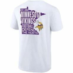 Men's Fanatics Branded White Minnesota Vikings Hot Shot State T-Shirt -Metaverse shop unnamed file 33009
