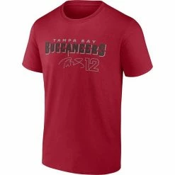 Men's Fanatics Branded Tom Brady Red Tampa Bay Buccaneers Name & Number Team T-Shirt 4 Men's Fanatics Branded Tom Brady Red Tampa Bay Buccaneers Name & Number Team T-Shirt -Metaverse shop unnamed file 33012