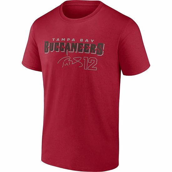 Men's Fanatics Branded Tom Brady Red Tampa Bay Buccaneers Name & Number Team T-Shirt Men's Fanatics Branded Tom Brady Red Tampa Bay Buccaneers Name & Number Team T-Shirt -Metaverse shop unnamed file 33012