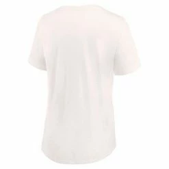 Women's Fanatics Branded Oatmeal Los Angeles Rams Motivating Force V-Neck T-Shirt -Metaverse shop unnamed file 33024