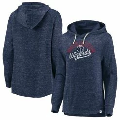Women's Fanatics Branded Navy Washington Wizards Faded Script Raglan Pullover Hoodie -Metaverse shop unnamed file 33043