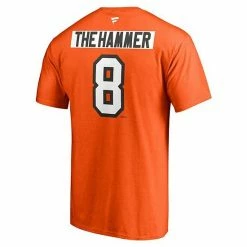 Men's Fanatics Branded Dave Schultz Orange Philadelphia Flyers Authentic Stack Retired Player Nickname & Number T-Shirt -Metaverse shop unnamed file 3306