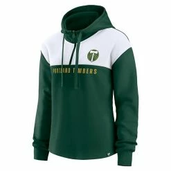 Women's Fanatics Branded Green Portland Timbers Fleece Quarter-Zip Hoodie -Metaverse shop unnamed file 33100