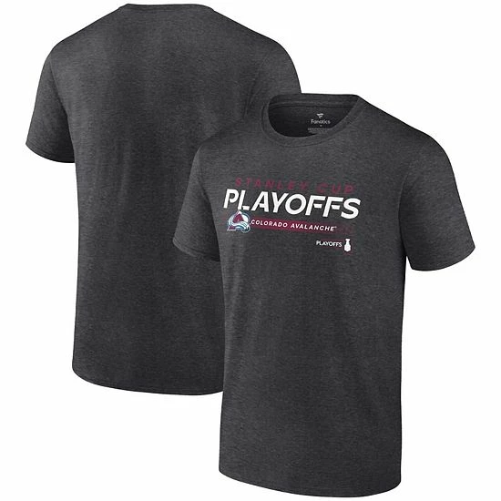 Men's Fanatics Branded Charcoal Colorado Avalanche 2022 Stanley Cup Playoffs Playmaker T-Shirt Men's Fanatics Branded Charcoal Colorado Avalanche 2022 Stanley Cup Playoffs Playmaker T-Shirt -Metaverse shop unnamed file 33103