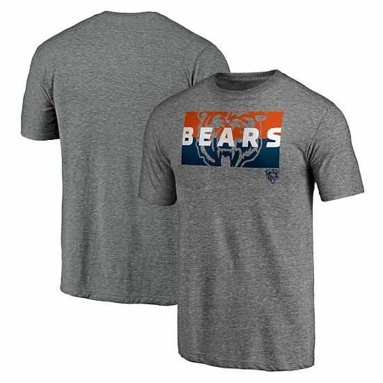 Men's Fanatics Branded Heathered Gray Chicago Bears Block Party Square Off Tri-Blend T-Shirt Men's Fanatics Branded Heathered Gray Chicago Bears Block Party Square Off Tri-Blend T-Shirt -Metaverse shop unnamed file 33153