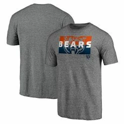 Men's Fanatics Branded Heathered Gray Chicago Bears Block Party Square Off Tri-Blend T-Shirt 3 Men's Fanatics Branded Heathered Gray Chicago Bears Block Party Square Off Tri-Blend T-Shirt -Metaverse shop unnamed file 33154