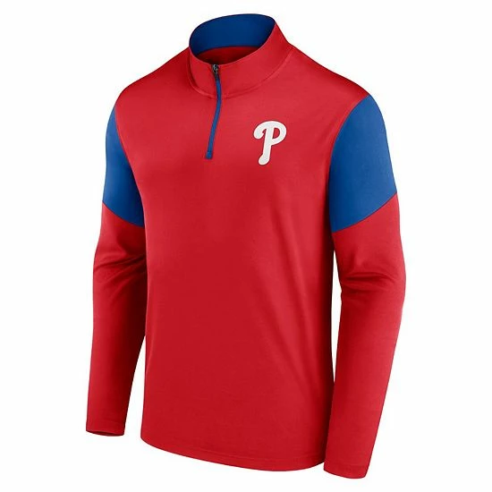 Men's Fanatics Branded Red/Royal Philadelphia Phillies Primary Logo Quarter-Zip Jacket Men's Fanatics Branded Red/Royal Philadelphia Phillies Primary Logo Quarter-Zip Jacket -Metaverse shop unnamed file 33158