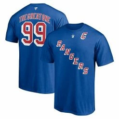 Men's Fanatics Branded Wayne Gretzky Blue New York Rangers Authentic Stack Retired Player Nickname & Number T-Shirt -Metaverse shop unnamed file 3322