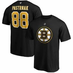 Men's Fanatics Branded David Pastrnak Black Boston Bruins Big & Tall Name & Number T-Shirt -Metaverse shop unnamed file 3341