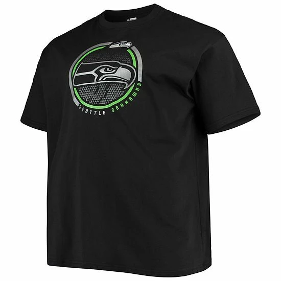 Men's Fanatics Branded Black Seattle Seahawks Big & Tall Color Pop T-Shirt Men's Fanatics Branded Black Seattle Seahawks Big & Tall Color Pop T-Shirt -Metaverse shop unnamed file 3346