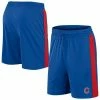 Men's Fanatics Branded Royal Chicago Cubs Iconic Break It Loose Shorts