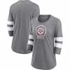 Women's Fanatics Branded Heathered Gray Texas A&M Aggies Drive Forward Tri-Blend 3/4-Sleeve T-Shirt 2 Women's Fanatics Branded Heathered Gray Texas A&M Aggies Drive Forward Tri-Blend 3/4-Sleeve T-Shirt -Metaverse shop unnamed file 3533