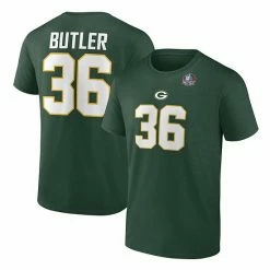 Men's Fanatics Branded LeRoy Butler Green Green Bay Packers Hall Of Fame Name & Number T-Shirt 3 Men's Fanatics Branded LeRoy Butler Green Green Bay Packers Hall Of Fame Name & Number T-Shirt -Metaverse shop unnamed file 3538