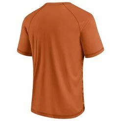 Men's Fanatics Branded Texas Orange Texas Longhorns Arch Outline Raglan T-Shirt -Metaverse shop unnamed file 3555