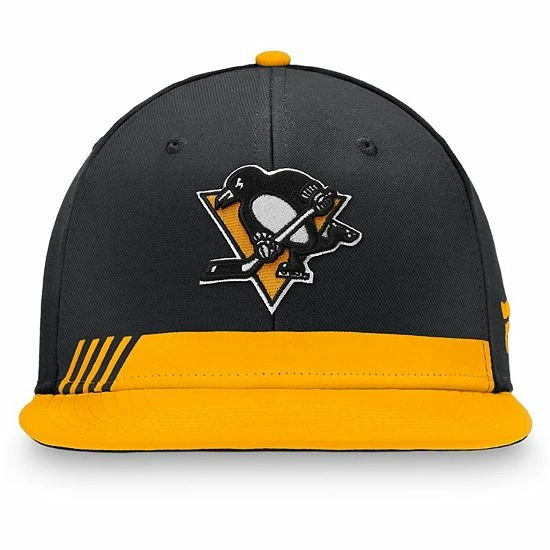 Men's Fanatics Branded Black/Gold Pittsburgh Penguins Pro Locker Room Snapback Hat Men's Fanatics Branded Black/Gold Pittsburgh Penguins Pro Locker Room Snapback Hat -Metaverse shop unnamed file 3558