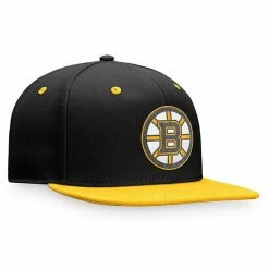 Men's Fanatics Branded Black/Yellow Boston Bruins 2022 NHL Draft Authentic Pro Snapback Hat -Metaverse shop unnamed file 3623
