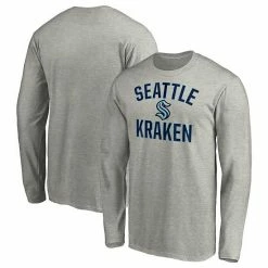 Men's Fanatics Branded Heather Gray Seattle Kraken Victory Arch Long Sleeve T-Shirt 3 Men's Fanatics Branded Heather Gray Seattle Kraken Victory Arch Long Sleeve T-Shirt -Metaverse shop unnamed file 3668