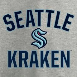 Men's Fanatics Branded Heather Gray Seattle Kraken Victory Arch Long Sleeve T-Shirt 5 Men's Fanatics Branded Heather Gray Seattle Kraken Victory Arch Long Sleeve T-Shirt -Metaverse shop unnamed file 3670