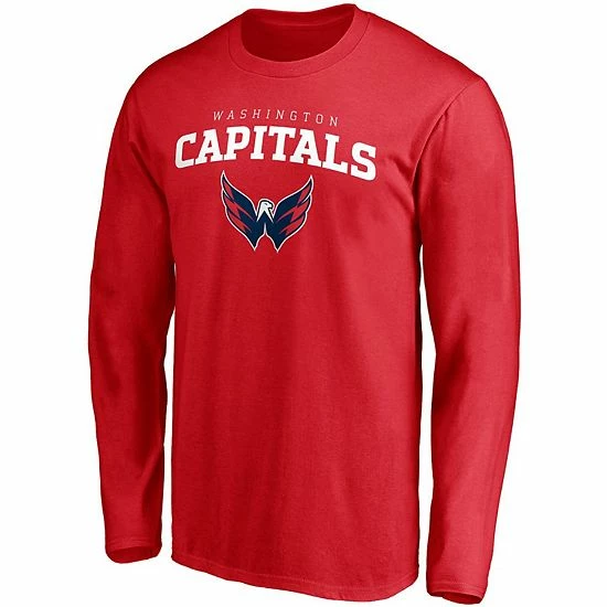 Men's Fanatics Branded Red Washington Capitals Team Logo Lockup Long Sleeve T-Shirt Men's Fanatics Branded Red Washington Capitals Team Logo Lockup Long Sleeve T-Shirt -Metaverse shop unnamed file 3690