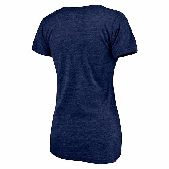 Women's Fanatics Branded Heathered Navy New York Yankees Hometown Pinstripe Tri-Blend V-Neck T-Shirt Women's Fanatics Branded Heathered Navy New York Yankees Hometown Pinstripe Tri-Blend V-Neck T-Shirt -Metaverse shop unnamed file 3695