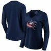 Women's Fanatics Branded Navy Columbus Blue Jackets Primary Logo Long Sleeve V-Neck T-Shirt 1 Women's Fanatics Branded Navy Columbus Blue Jackets Primary Logo Long Sleeve V-Neck T-Shirt -Metaverse shop unnamed file 3696